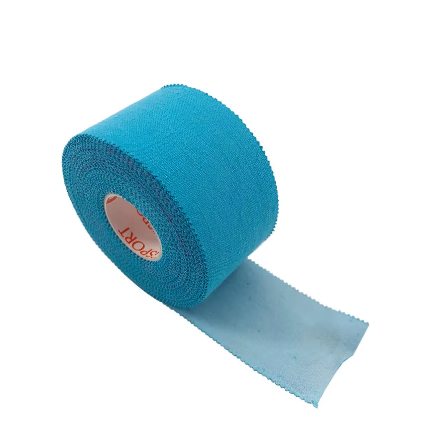1Roll 2.5/3.8/5Cm 13.7 Meters Sport Athletic Tape Cotton Bandage Binding Strain Injury Finger Ankle Wrist Support Muscle Pain