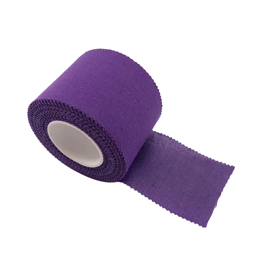 1Roll 2.5/3.8/5Cm 13.7 Meters Sport Athletic Tape Cotton Bandage Binding Strain Injury Finger Ankle Wrist Support Muscle Pain